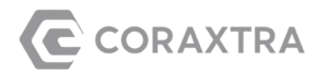 coraxtra white logo